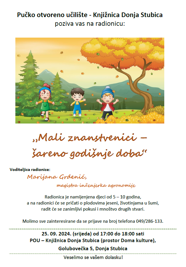 foto/Plakat Šareno godišnje doba